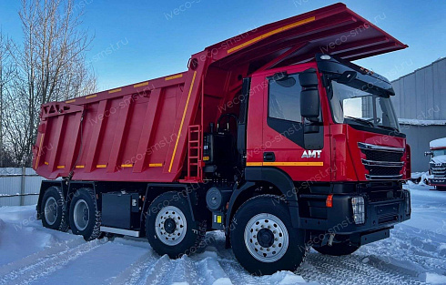 Самосвал АМТ N.V. 752901 (8x4) 560 л.с. скальный кузов