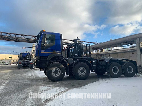 Тягач специальный IVECO-AMT-733910-10 - односкатная ошиновка