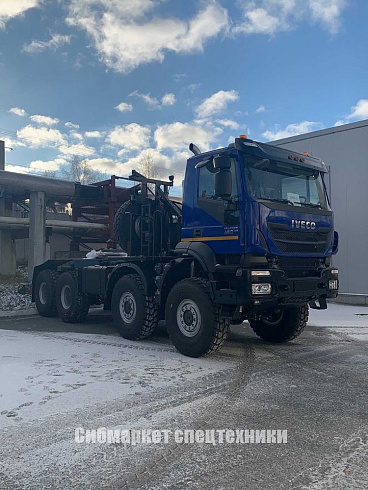 Тягач специальный IVECO-AMT-733910-10 - односкатная ошиновка