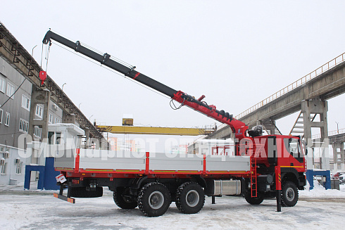 Бортовой автомобиль AMT N.V. 632944 (6x6) 480 л.с. с буровой установкой