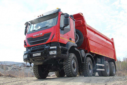 Самосвал  IVECO-AMT-753910-10 - полная масса 60 тонн